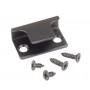 Matte Black Stainless Steel U Shaped Keep for Cubicles 