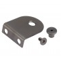 Matte Black L Shaped Stainless Steel Brackets for 13mm 