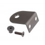 Matte Black L Shaped Stainless Steel Brackets for 20mm Board