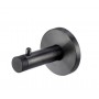 Matte Black Stainless Steel Coat Hooks With Buffer