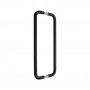19mm Matte Black Back to Back Pull Handles for Cubicle Doors