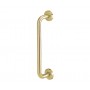 Satin Brass Surface Fix Grabrail for Cubicle Doors