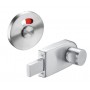 Satin Stainless Steel Toilet Cubicle Indicator Bolt with Emergency Release
