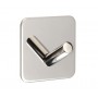 Stick On Coat Hook in Polished Stainless Steel