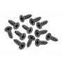 Matte Black Hinge Screw Set for 20mm Board